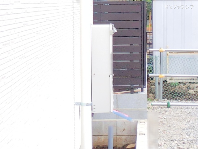 さいたま市北区吉野町２丁目の新築戸建て外構写真 2025年11月6日撮影