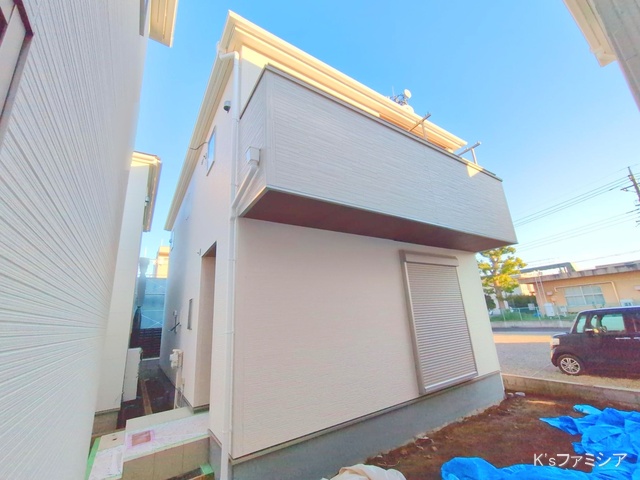 さいたま市北区吉野町2丁目 新築戸建ての外構写真