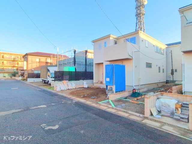 さいたま市北区吉野町２丁目の新築戸建て外構写真 2025年11月26日撮影