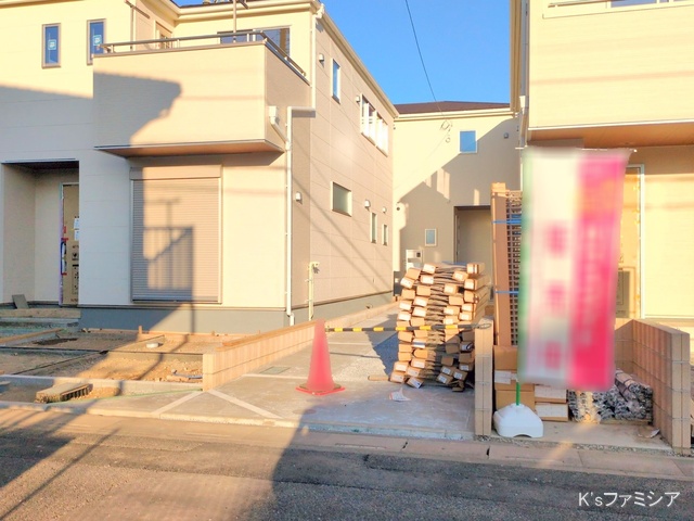 さいたま市北区吉野町２丁目の新築戸建て完成写真 2025年12月10日撮影