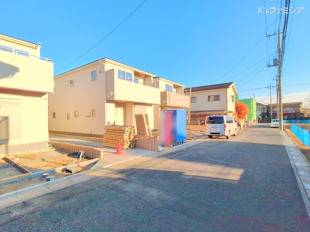 さいたま市北区吉野町２丁目の新築戸建て完成写真 2025年12月10日撮影