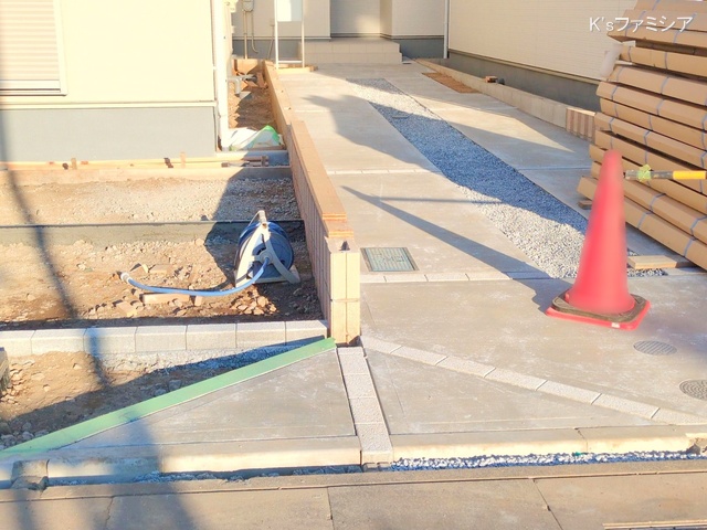 さいたま市北区吉野町２丁目の新築戸建て完成写真 2025年12月10日撮影