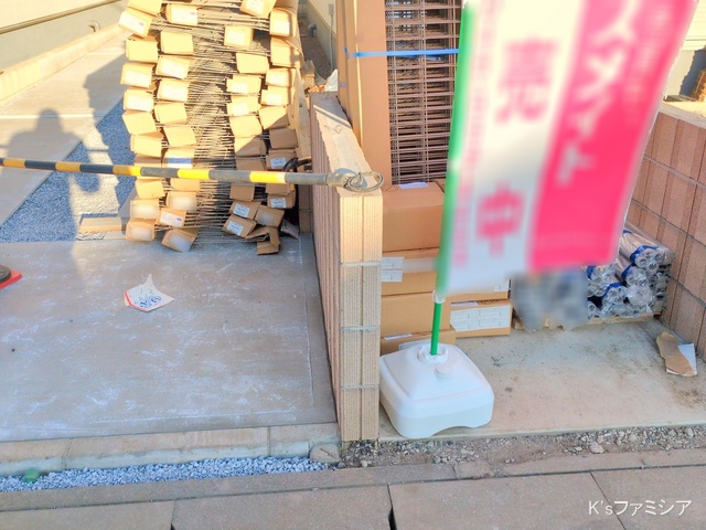 さいたま市北区吉野町２丁目の新築戸建て完成写真 2025年12月10日撮影