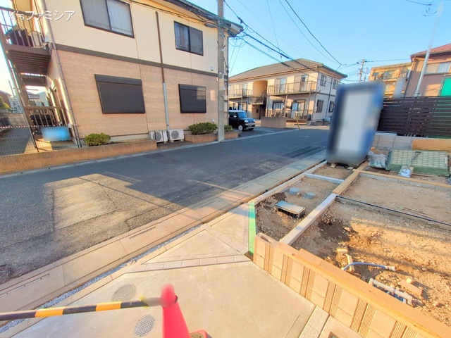 さいたま市北区吉野町２丁目の新築戸建て完成写真 2025年12月10日撮影