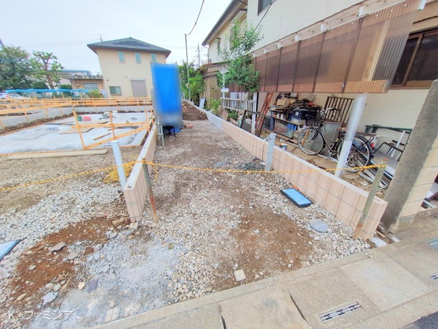 さいたま市北区吉野町２丁目の新築戸建て基礎写真 2025年9月10日撮影