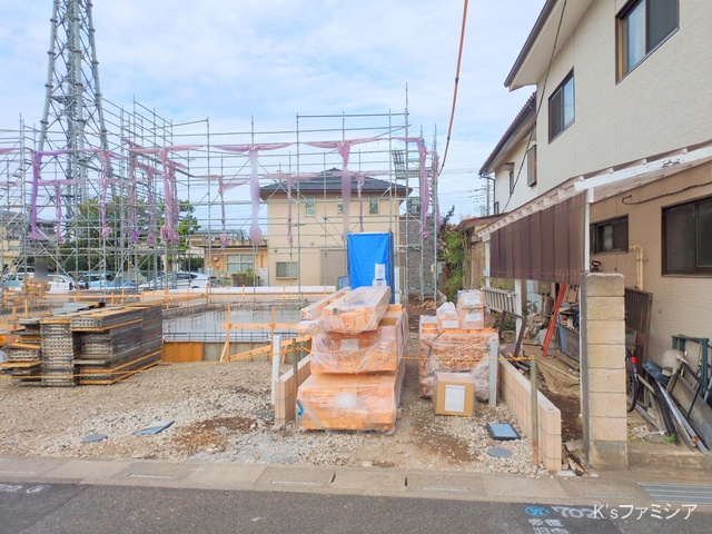 さいたま市北区吉野町２丁目の新築戸建て基礎写真 2025年9月22日撮影
