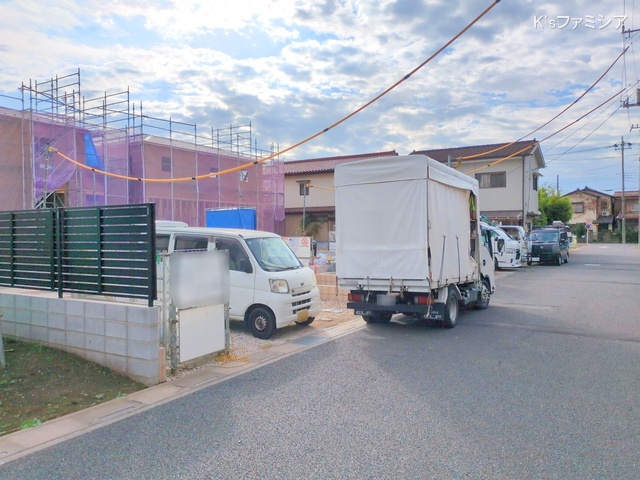 さいたま市北区吉野町２丁目の新築戸建て上棟写真 2025年9月30日撮影