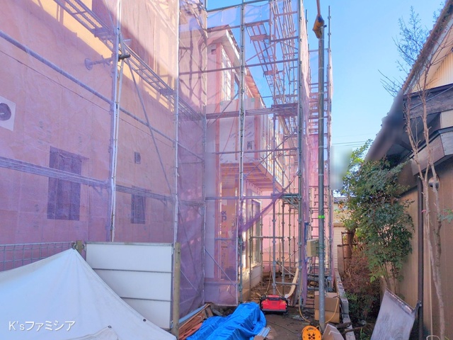 さいたま市北区吉野町２丁目の新築戸建てシート写真 2025年10月17日撮影