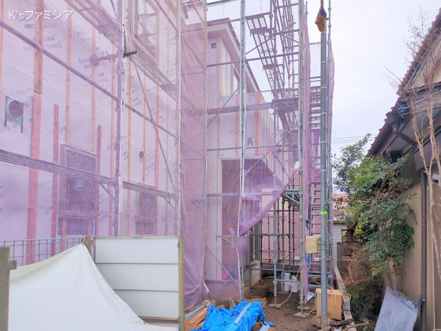 さいたま市北区吉野町２丁目の新築戸建てシート写真 2025年10月23日撮影