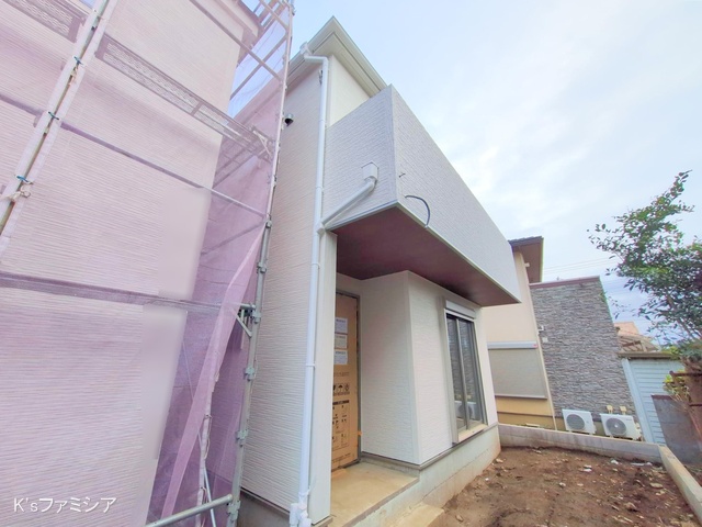 さいたま市北区吉野町２丁目の新築戸建て外構写真 2025年11月6日撮影