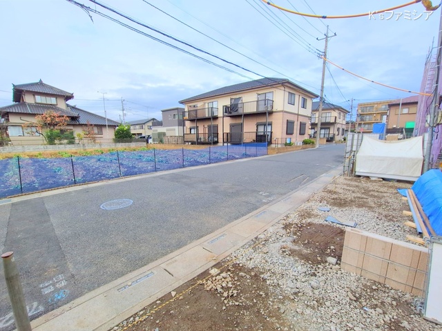 さいたま市北区吉野町２丁目の新築戸建て外構写真 2025年11月6日撮影