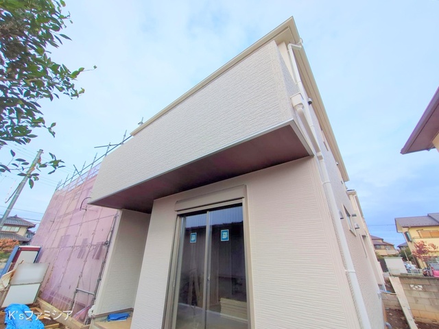 さいたま市北区吉野町２丁目の新築戸建て外構写真 2025年11月6日撮影