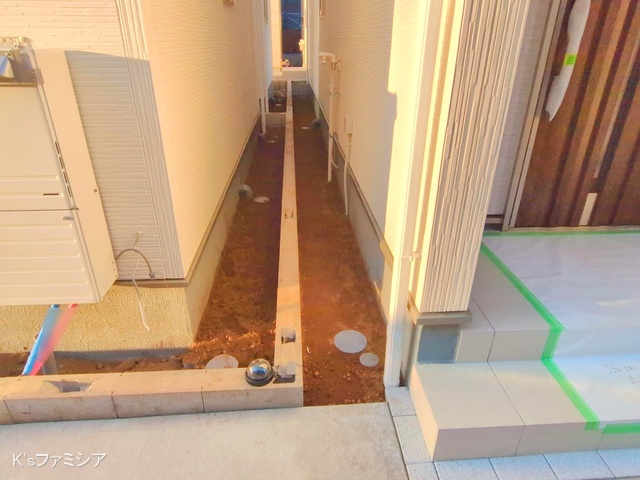 さいたま市北区吉野町２丁目の新築戸建て完成写真 2025年12月10日撮影