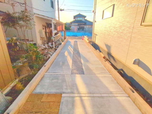 さいたま市北区吉野町２丁目の新築戸建て完成写真 2025年12月10日撮影