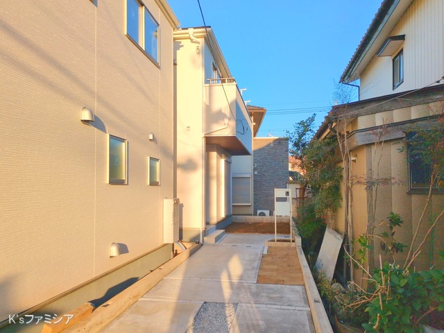 さいたま市北区吉野町２丁目の新築戸建て完成写真 2025年12月10日撮影