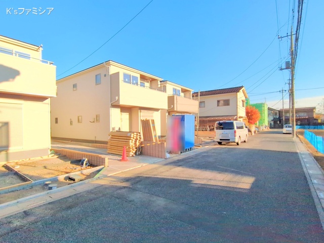 さいたま市北区吉野町２丁目の新築戸建て完成写真 2025年12月10日撮影