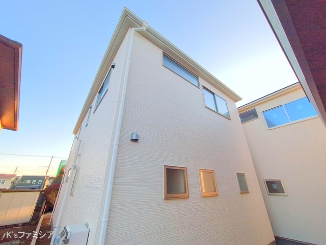 さいたま市北区吉野町２丁目の新築戸建て完成写真 2025年12月10日撮影