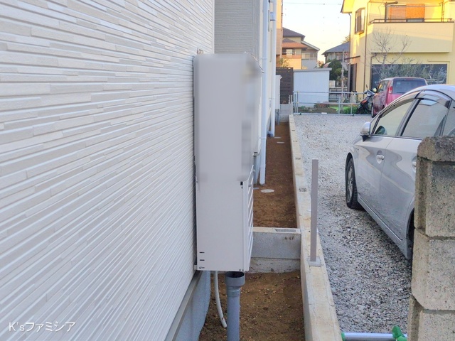 さいたま市北区吉野町２丁目の新築戸建て完成写真 2025年12月10日撮影