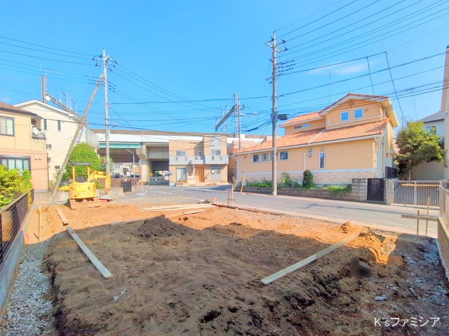 さいたま市北区宮原町２丁目の新築戸建て更地・土地写真 2025年9月17日撮影