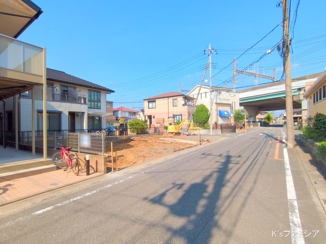 さいたま市北区宮原町２丁目の新築戸建て更地・土地写真 2025年9月17日撮影