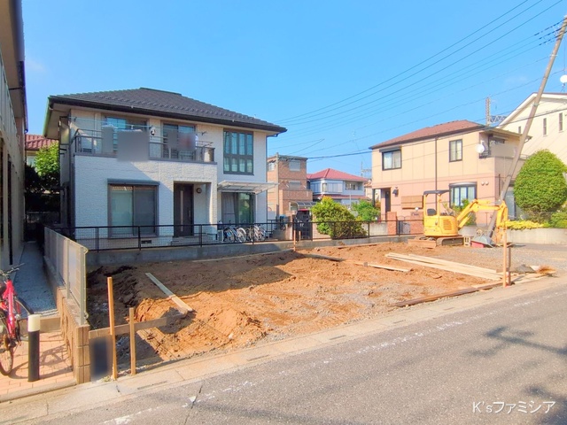 さいたま市北区宮原町２丁目の新築戸建て更地・土地写真 2025年9月17日撮影