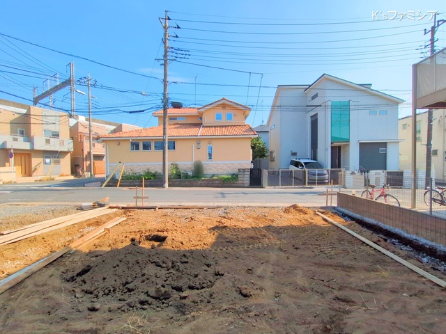 さいたま市北区宮原町２丁目の新築戸建て更地・土地写真 2025年9月17日撮影