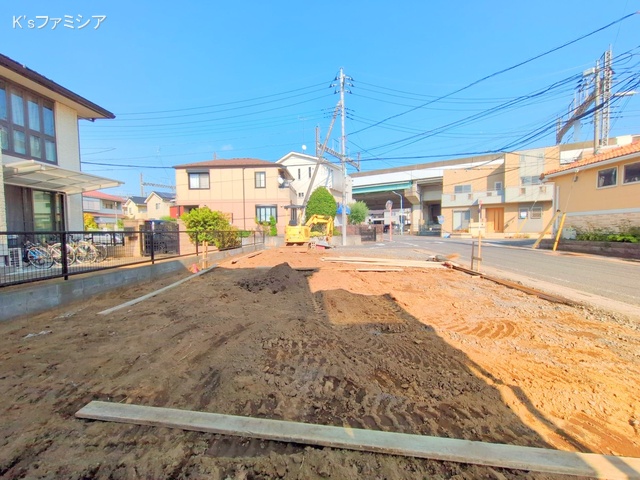 さいたま市北区宮原町２丁目の新築戸建て更地・土地写真 2025年9月17日撮影