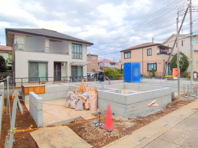 さいたま市北区宮原町2丁目 新築戸建ての基礎写真