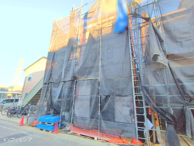 さいたま市北区宮原町２丁目の新築戸建てシート写真 2025年12月5日撮影