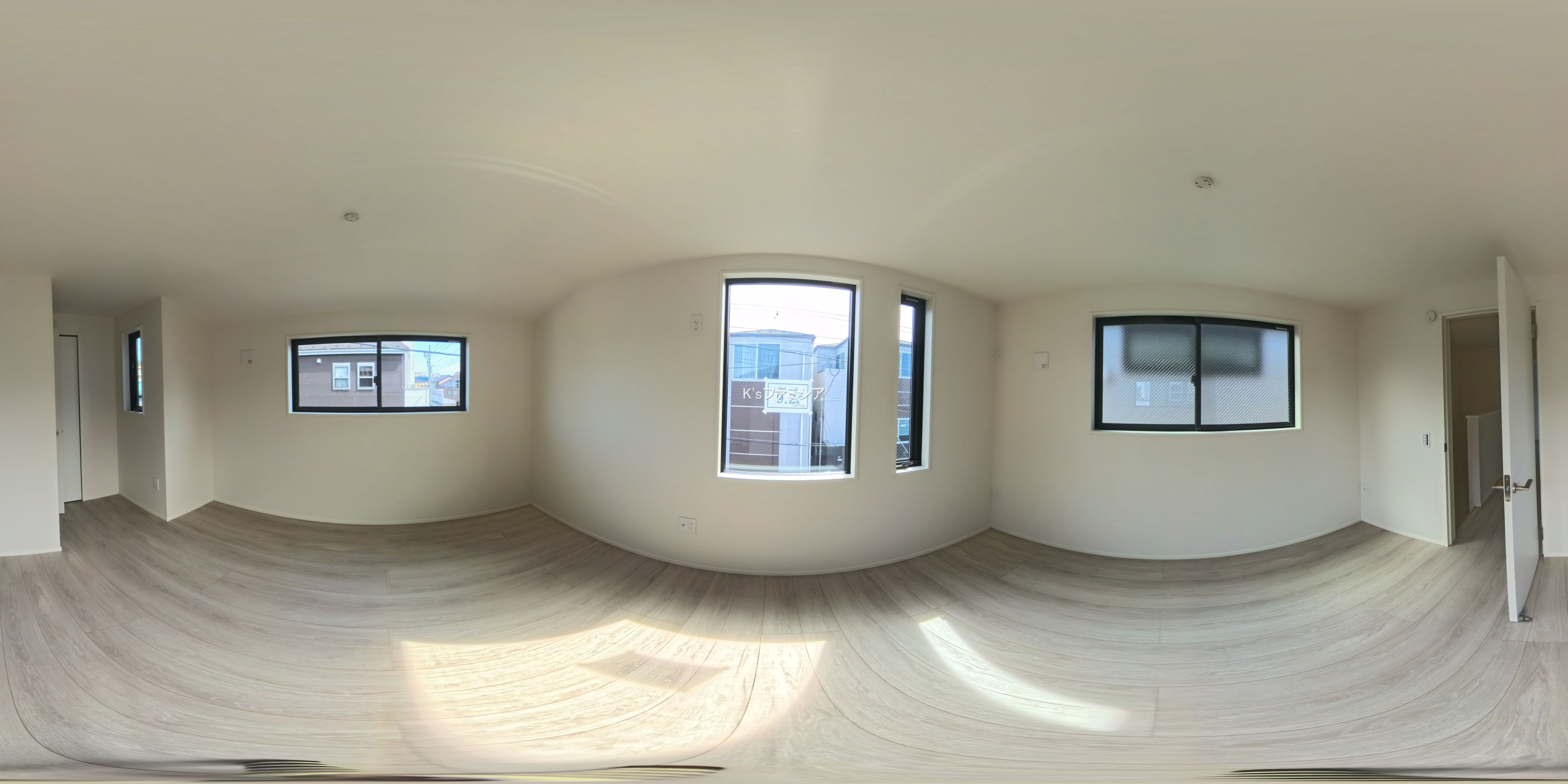 さいたま市緑区太田窪１丁目の新築戸建てパノラマ（居室サブ）写真 2025年10月2日撮影