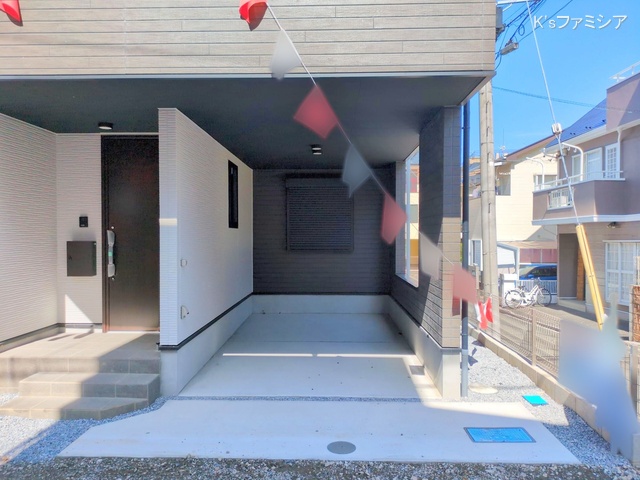 さいたま市緑区太田窪１丁目の新築戸建て完成写真 2025年10月2日撮影