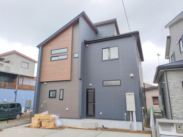 上尾市原市北１丁目の新築戸建て外構写真 2025年10月1日撮影