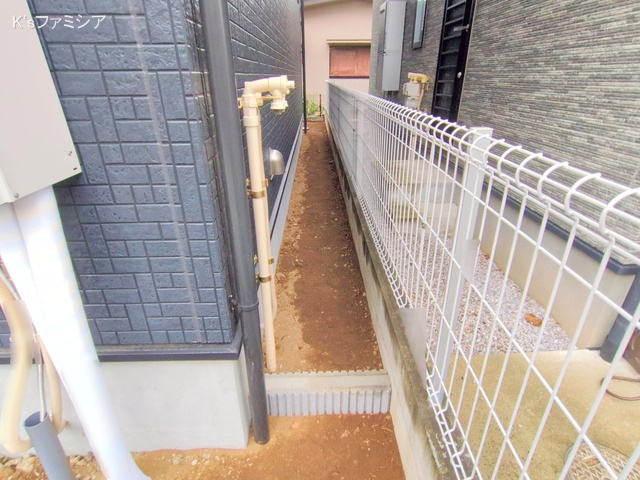 上尾市原市北１丁目の新築戸建て外構写真 2025年10月1日撮影