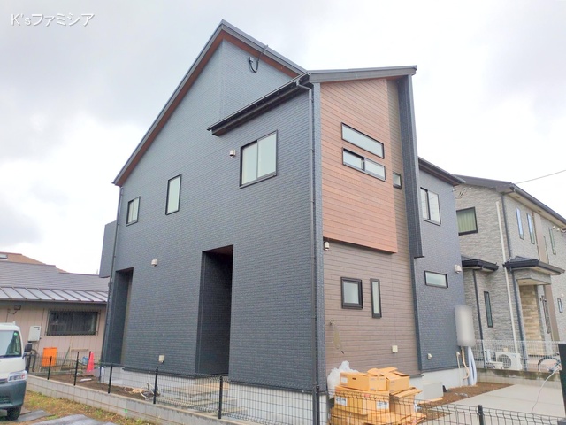 上尾市原市北１丁目の新築戸建て外構写真 2025年10月1日撮影