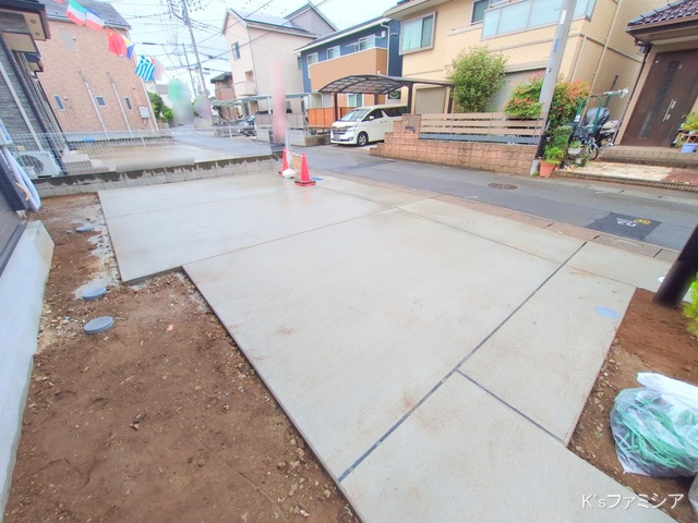 上尾市原市北１丁目の新築戸建て完成写真 2025年10月16日撮影