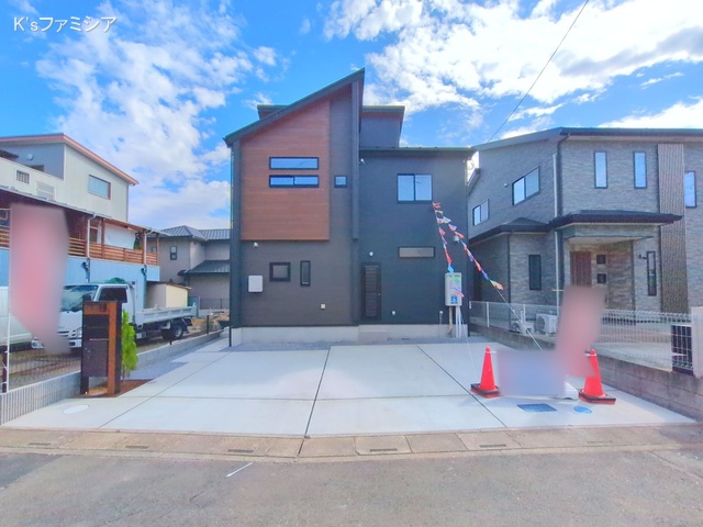 上尾市原市北１丁目の新築戸建て完成写真 2025年10月24日撮影