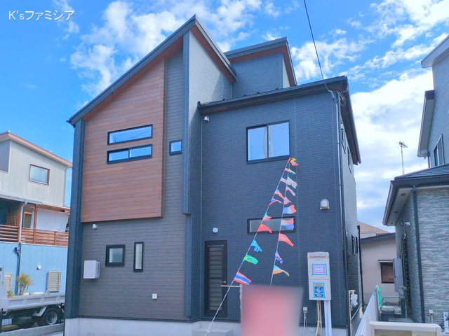 上尾市原市北１丁目の新築戸建て完成写真 2025年10月24日撮影