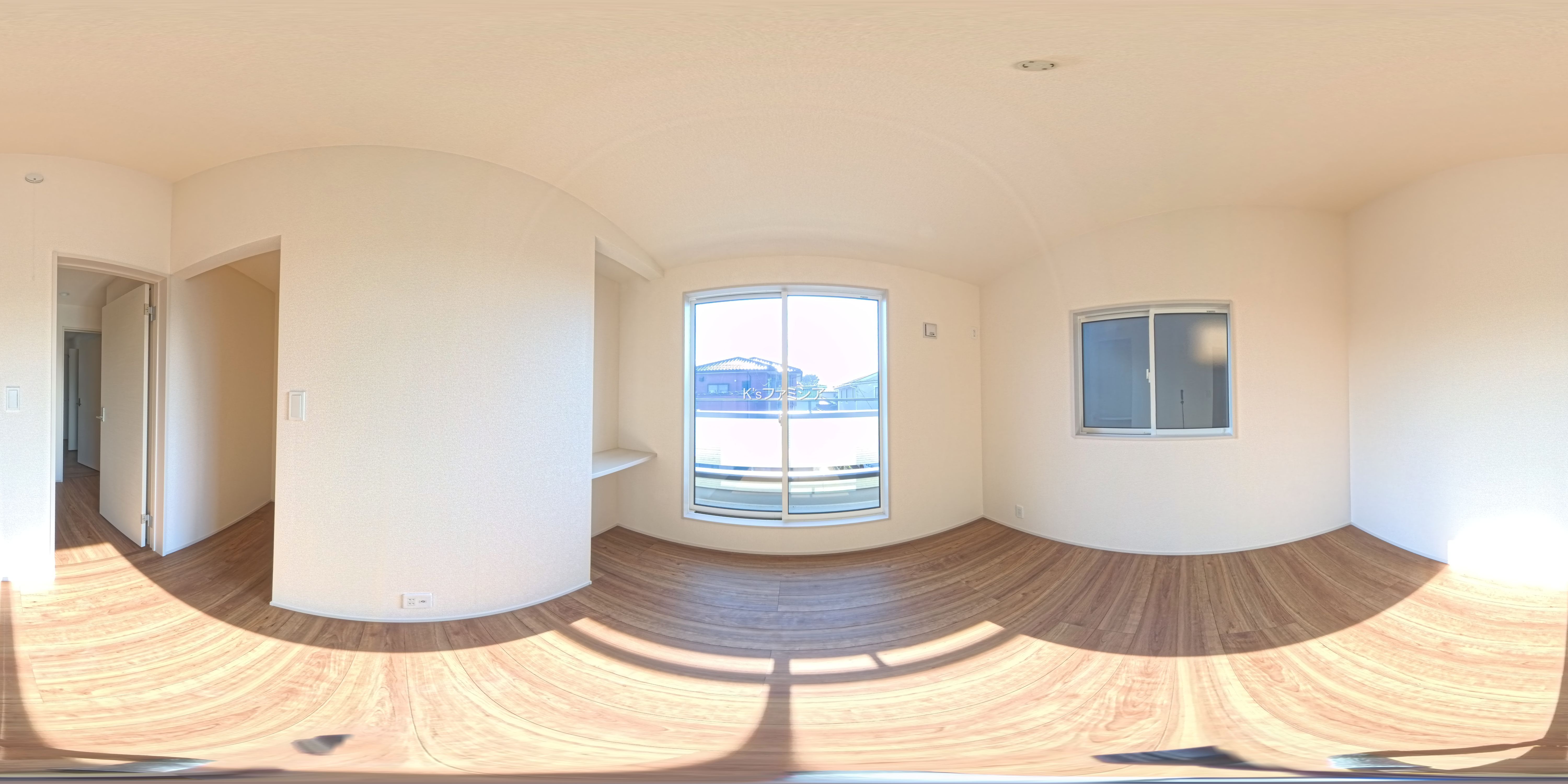 北足立郡伊奈町中央４丁目の新築戸建てパノラマ（居室サブ）写真 2025年11月14日撮影