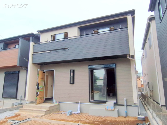 北足立郡伊奈町中央４丁目の新築戸建て外構写真 2025年10月7日撮影