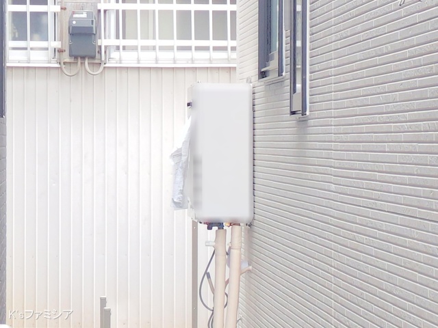 北足立郡伊奈町中央４丁目の新築戸建て外構写真 2025年10月7日撮影