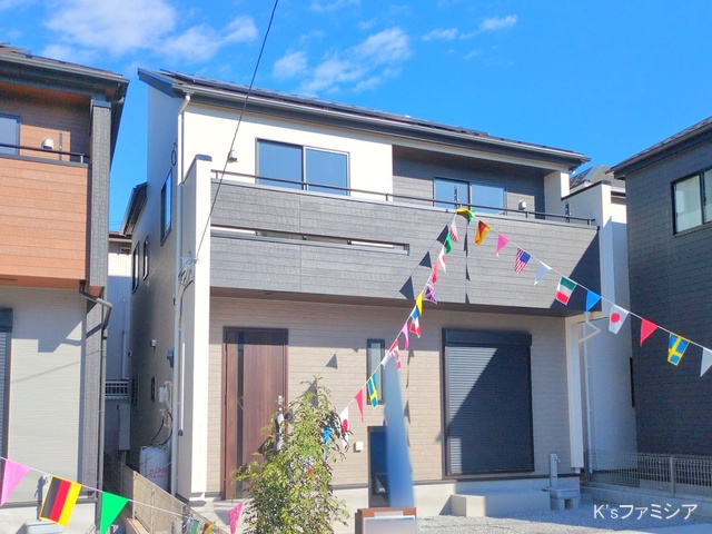 北足立郡伊奈町中央４丁目の新築戸建て完成写真 2025年12月5日撮影