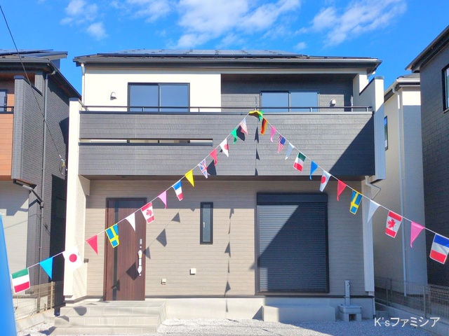 北足立郡伊奈町中央４丁目の新築戸建て完成写真 2025年12月5日撮影