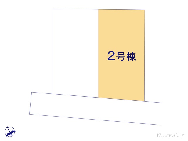 北足立郡伊奈町中央４丁目の新築戸建て 3LDK全体区画図 ※図面と異なる場合は現況を優先